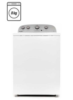 Whirlpool Top Load Washing Machine 8Kg 4KWTW5800JW0 White  - Image 1