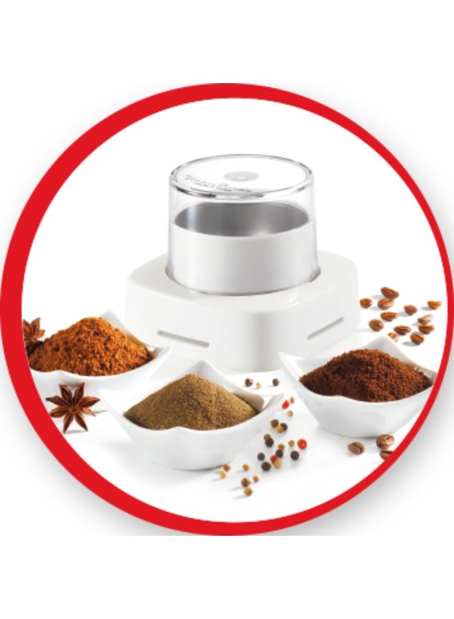 Blender | Genuine Blender Smoothie Maker | Mixer | 2 Attachments | One Speed and Pulse Function | 2 Years Warranty 1.75 L 500 W LM242B28 White