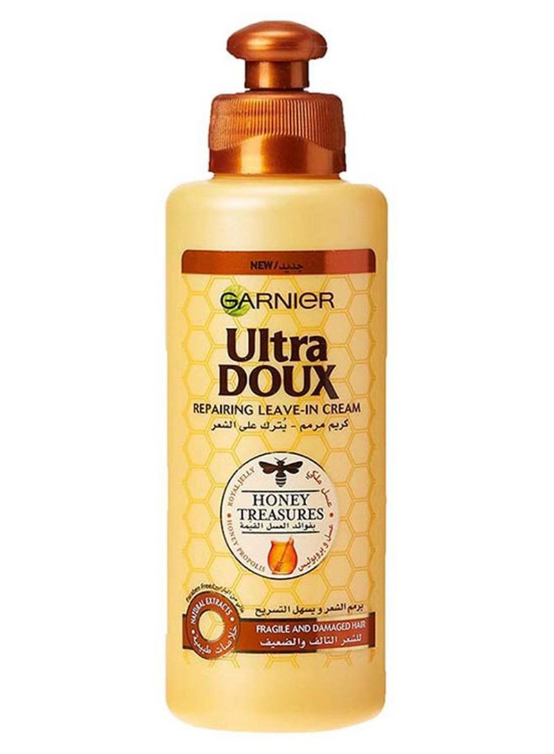 garnier Ultra Doux Honey Treasures Leave-In Cream White 200ml - Image 1