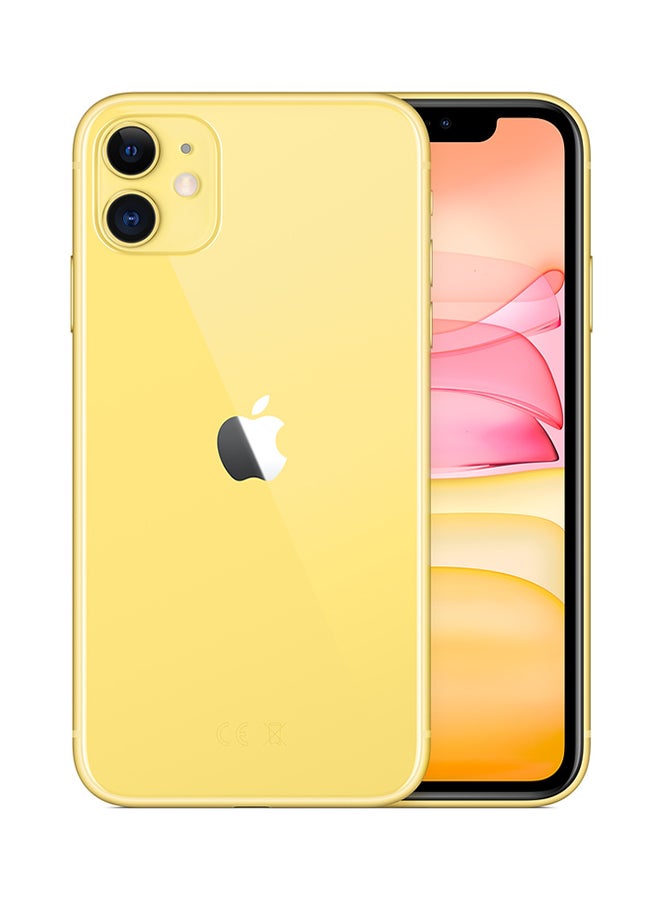 Apple - Renewed - iPhone 11 64GB Yellow 4G With Facetime - International Version - Image 1