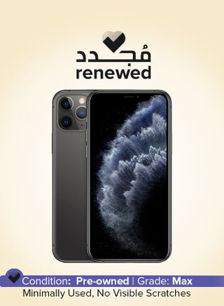 Renewed - iPhone 11 Pro Max 64GB Space Grey 4G With Facetime - International Version - pnsku/N34324379A/45/_/1750654891/5a2bfa3c-be12-4065-86f2-a6bc58104d39