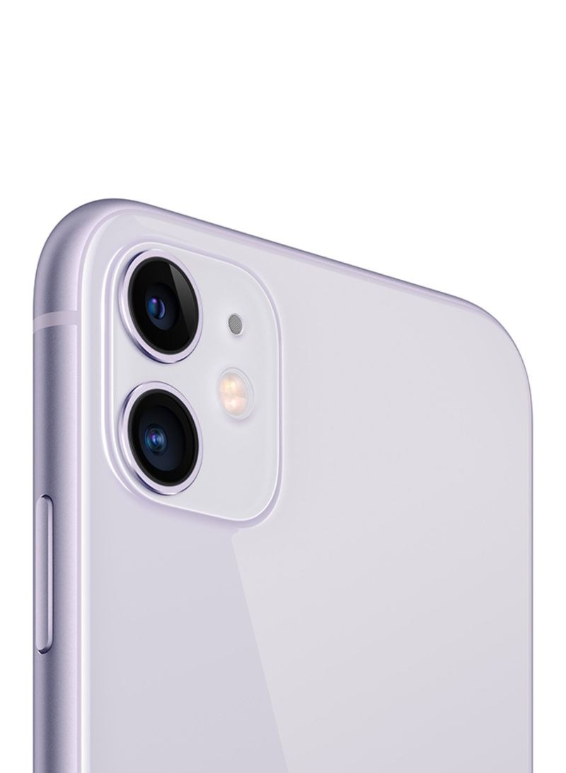 Apple - Renewed - iPhone 11 128GB Purple 4G With Facetime - International Version - Image 1