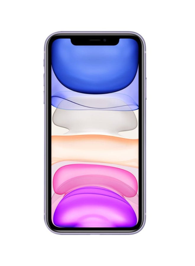 Apple Renewed - iPhone 11 128GB Purple 4G With Facetime - International Version  - Image 2
