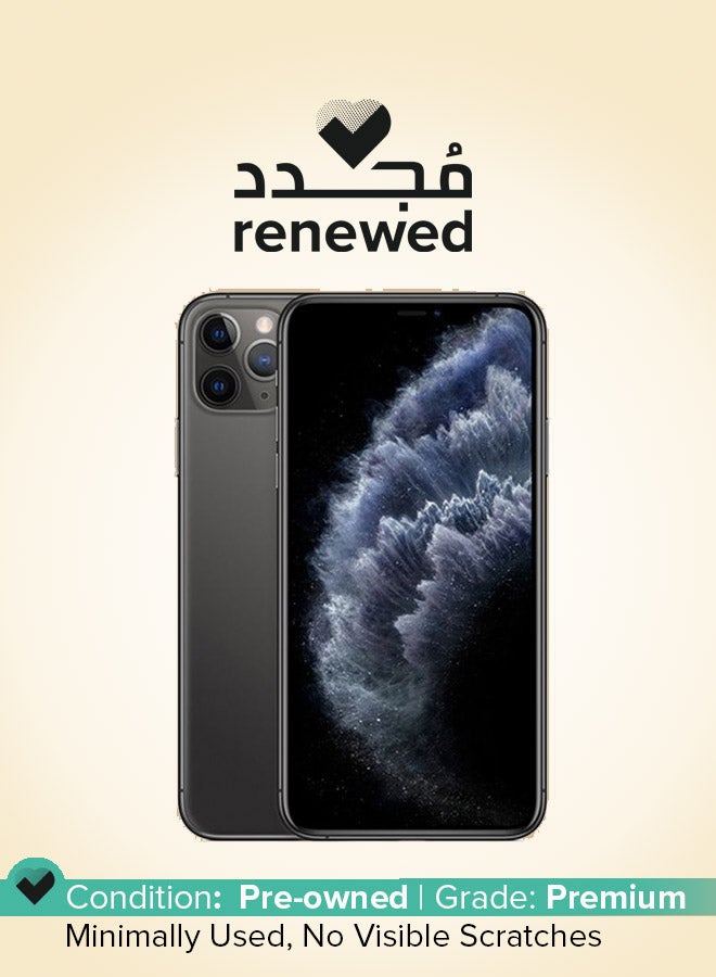 Apple Renewed - iPhone 11 Pro Max 64GB Space Grey 4G With Facetime - International Version - Image 1