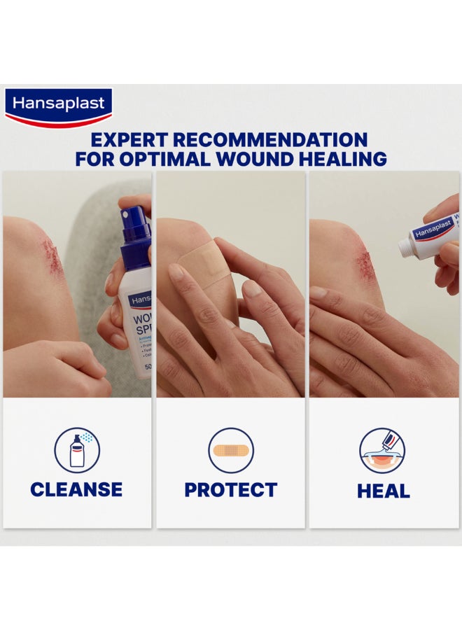 Hansaplast - Wound Cleansing Spray Antiseptic Cleansing By Mechanical Irrigation Protects From Infections Easy To Use - Image 1
