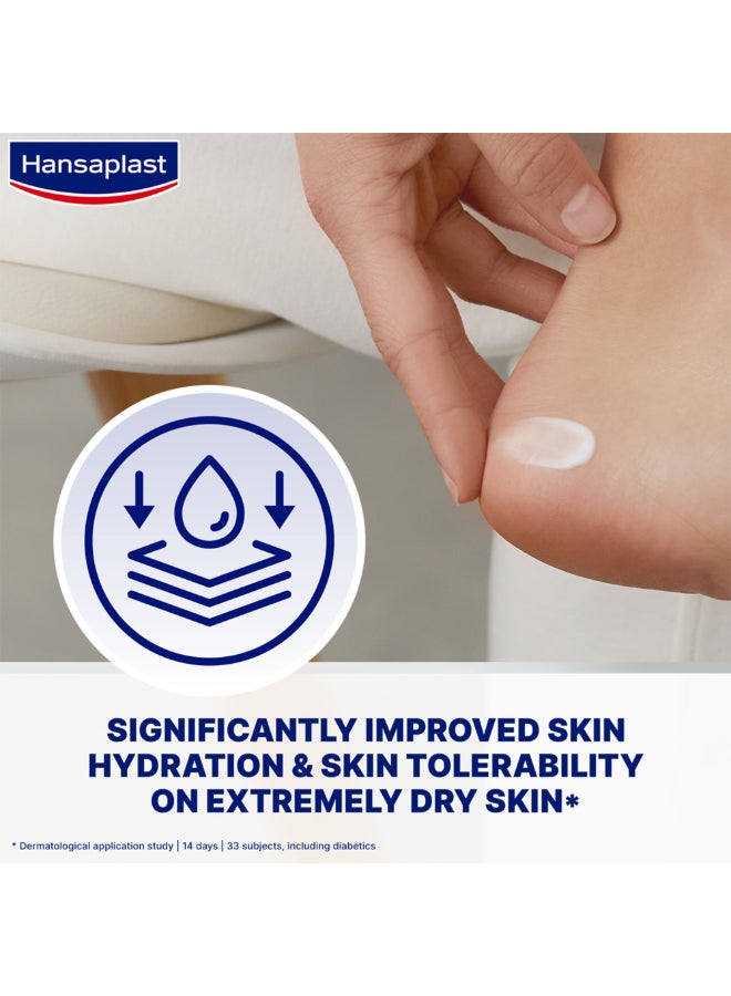 Hansaplast Dry Feet Moisturizing Cream Intensive Moisturizing Protects Against Callus Formation 10% Urea 100ml - Image 4