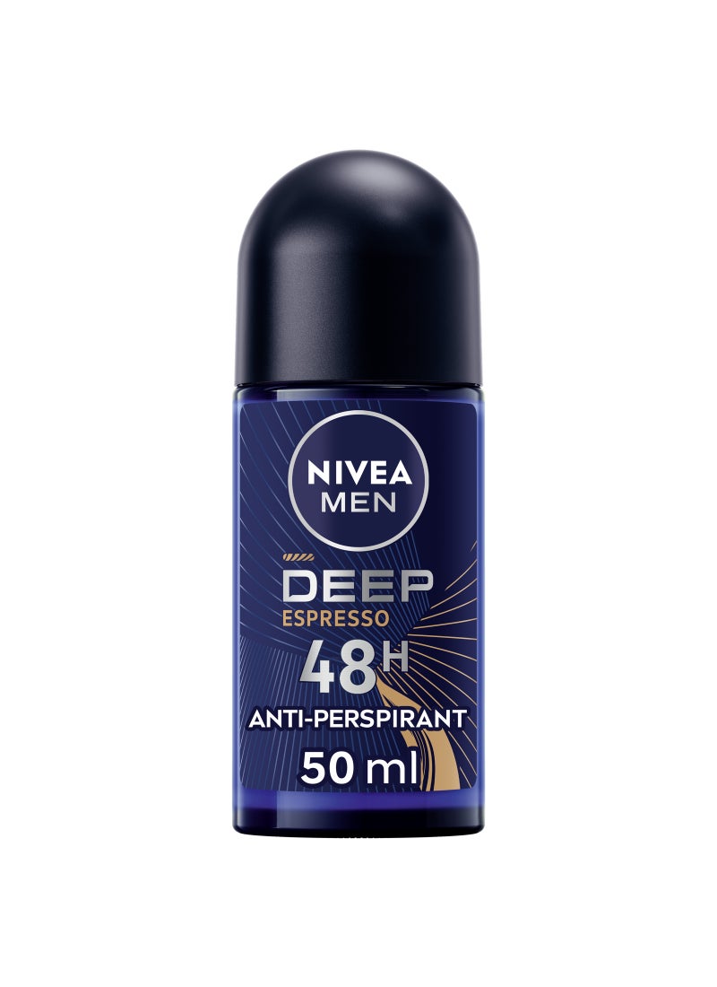 Nivea Deep  Espresso Roll On 50ml - Image 2
