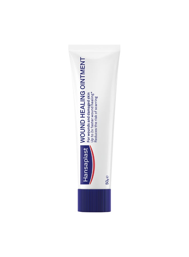 Hansaplast Wound Healing Ointment Supports Wound Faster Healing Reduces Risk Of Scarring Very Skin Friendly Suitable For Babies Free Of Animal Derived Substances 50g  - Image 1