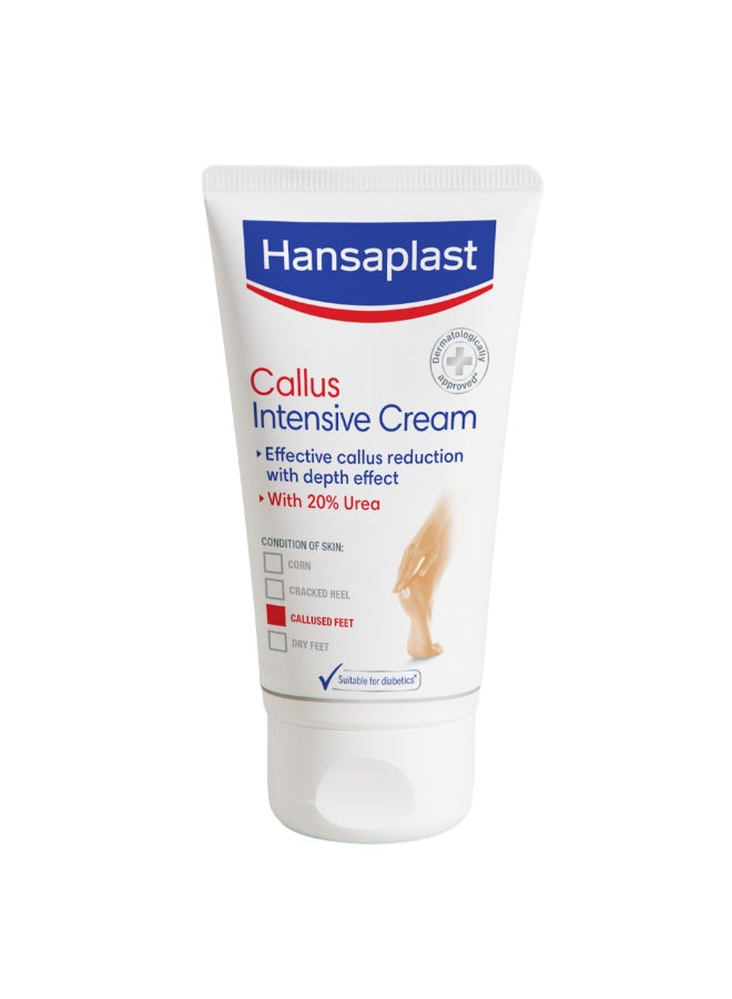 Hansaplast Intensive Callus Cream Callus Reduction Solution Very Dry Feet Noticeable Results 20% Urea  - Image 2