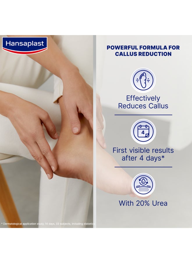 Hansaplast Intensive Callus Cream Callus Reduction Solution Very Dry Feet Noticeable Results 20% Urea  - Image 5