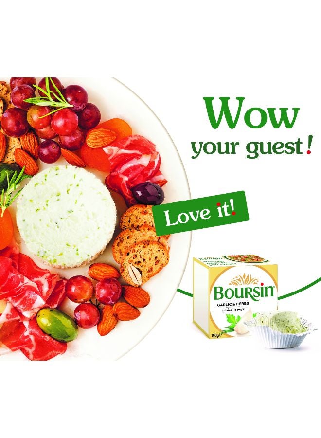 Boursin - Soft Cheese Fig and Nuts Creamer 150grams - Image 1