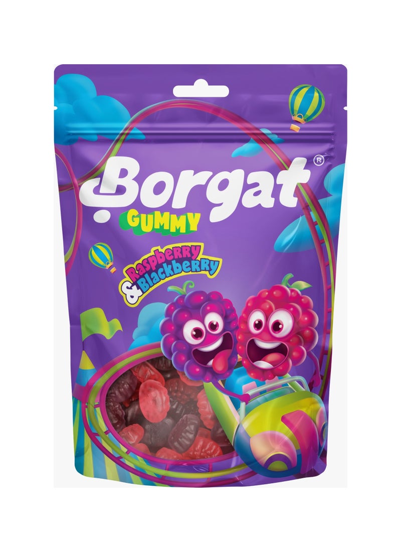 بورجات كيس جلي بنكهة رازبيري آند بلاك بيري 80.0جرام - Image 1