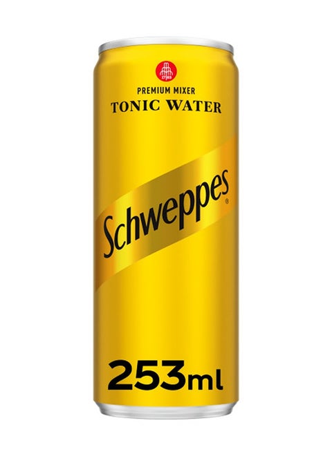 Tonic Water Carbonated Drink Can 253ml