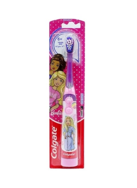 Assorted Kids Barbie And Batman Extra Soft Battery Powered Toothbrush 1Piece Multicolour