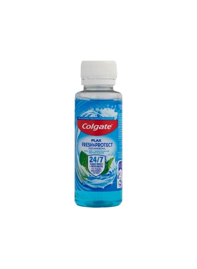 Colgate - Plax Mouthwash - Peppermint Blue 100ml - Image 1