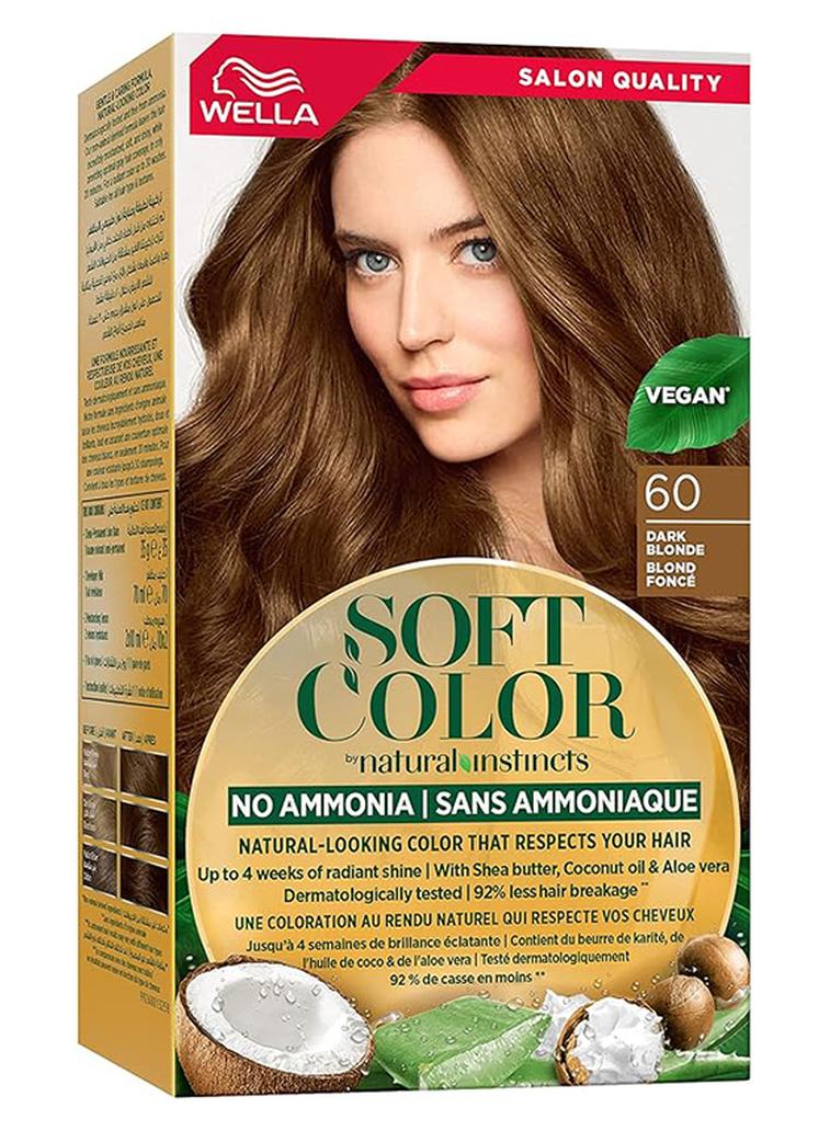 ويلا صبغة الشعر  سوفت كولور ناتشرال إنستنكتس 6/0 أشقر غامق 125 ml - Image 1