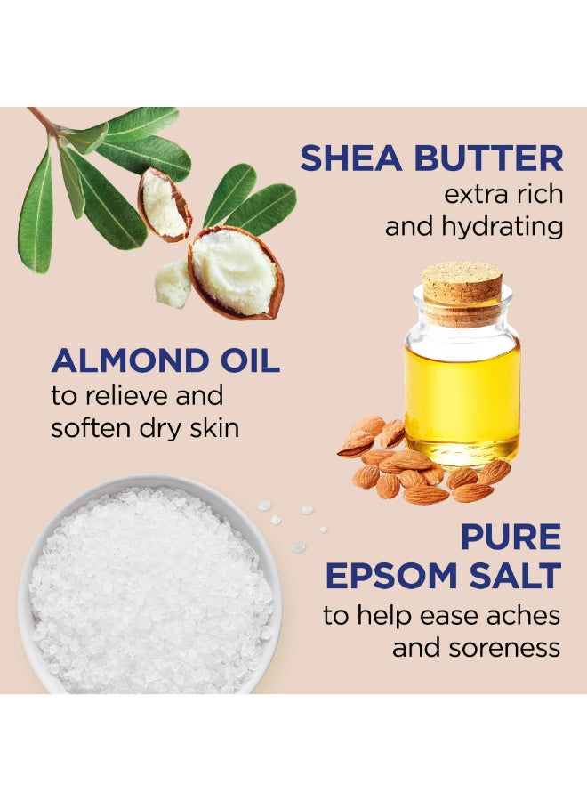 Shea Butter & Almond Oil Epsom Bath Salt 1360ml - pnsku/N34329421A/45/_/1739274050/390f5ec8-6e88-4864-9abf-03b39fb8b1be