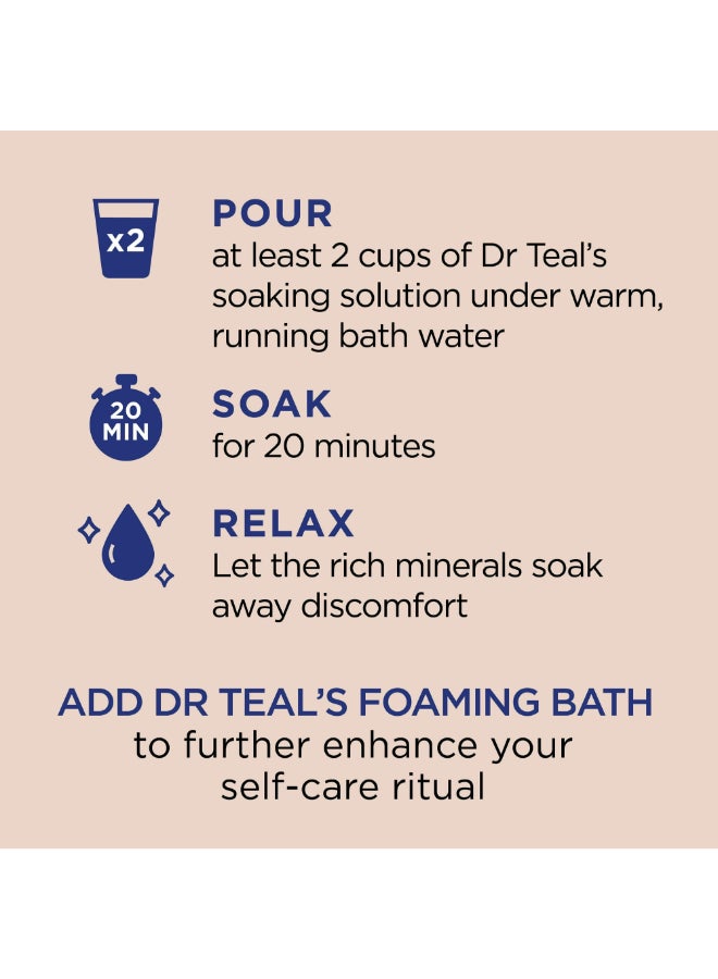 Shea Butter & Almond Oil Epsom Bath Salt 1360ml