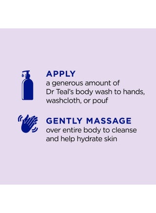 Epsom Salt Body Wash with Lavender for Soothe & Sleep - Ultra-Moisturizing Formula Calms & Nourishes for a Better Night's Sleep 710ml - view 5