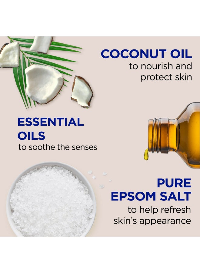 Dr Teal's Epsom Salt Body Wash with Coconut Oil to Nourish & Protect - Gently Cleanses & Hydrates Dry Skin 710ml - Image 4