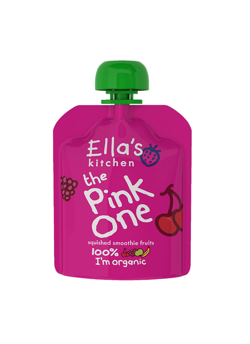 Ella’s kitchen - Organic The Pink One 90grams Pack of 5 - Image 1