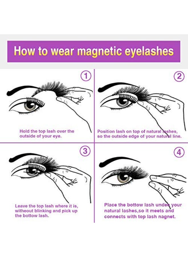 Generic 2-Piece Oriental Style False Lashes Black  - Image 3