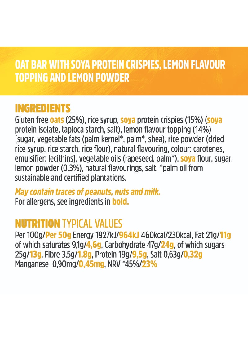 TREK Smooth Lemon Protein Oat Bar Multipack 150grams Pack of 3 - Image 2