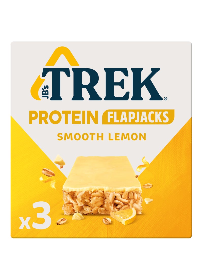 TREK Smooth Lemon Protein Oat Bar Multipack 150grams Pack of 3 - Image 1