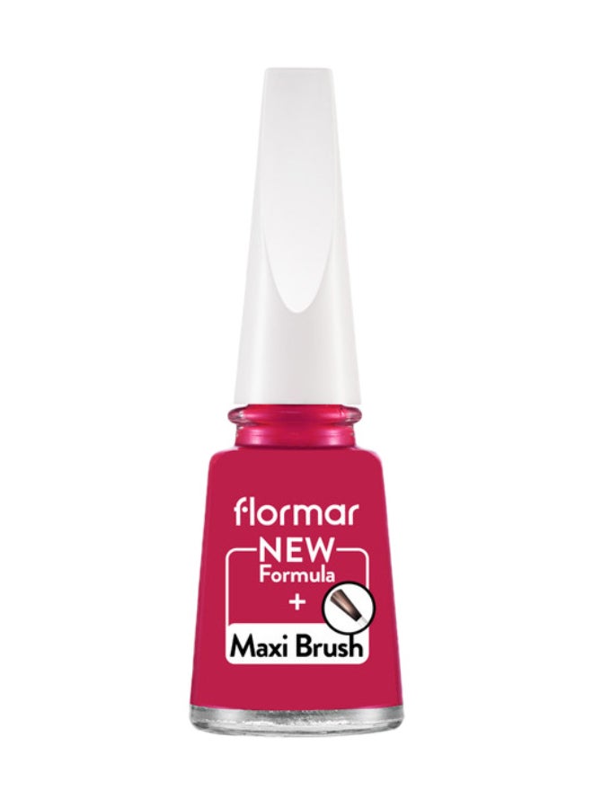 flormar New Formula+ Maxi Mod Nail Enamel 125 Stylish Roses  - Image 1