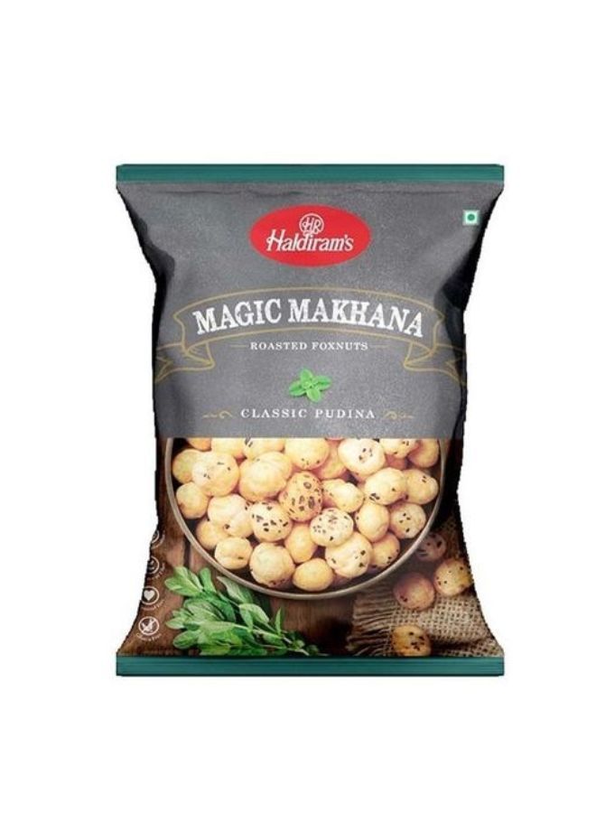 Haldiram's Classic Pudina Roasted Foxnuts 30grams - Image 1