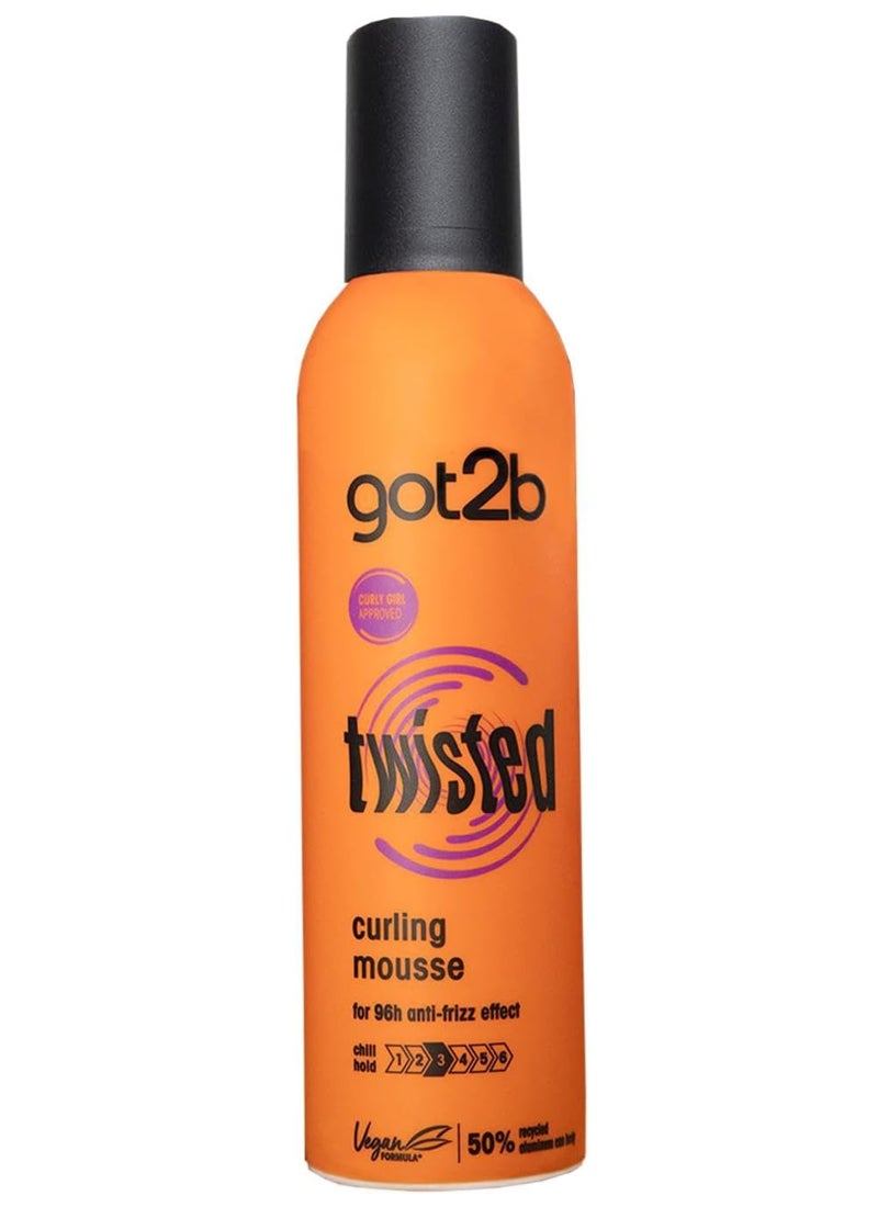 Got2b Twisted Curling Mousse 250ml - Image 1
