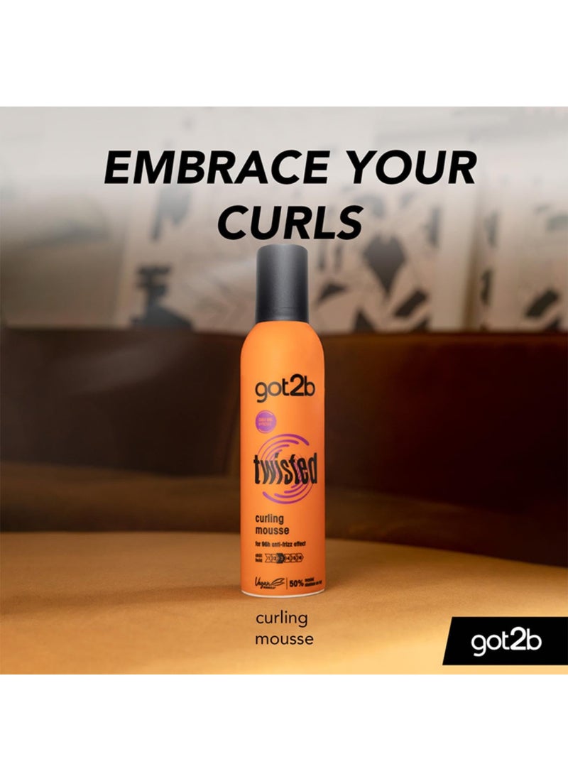 Got2b Twisted Curling Mousse 250ml - Image 2
