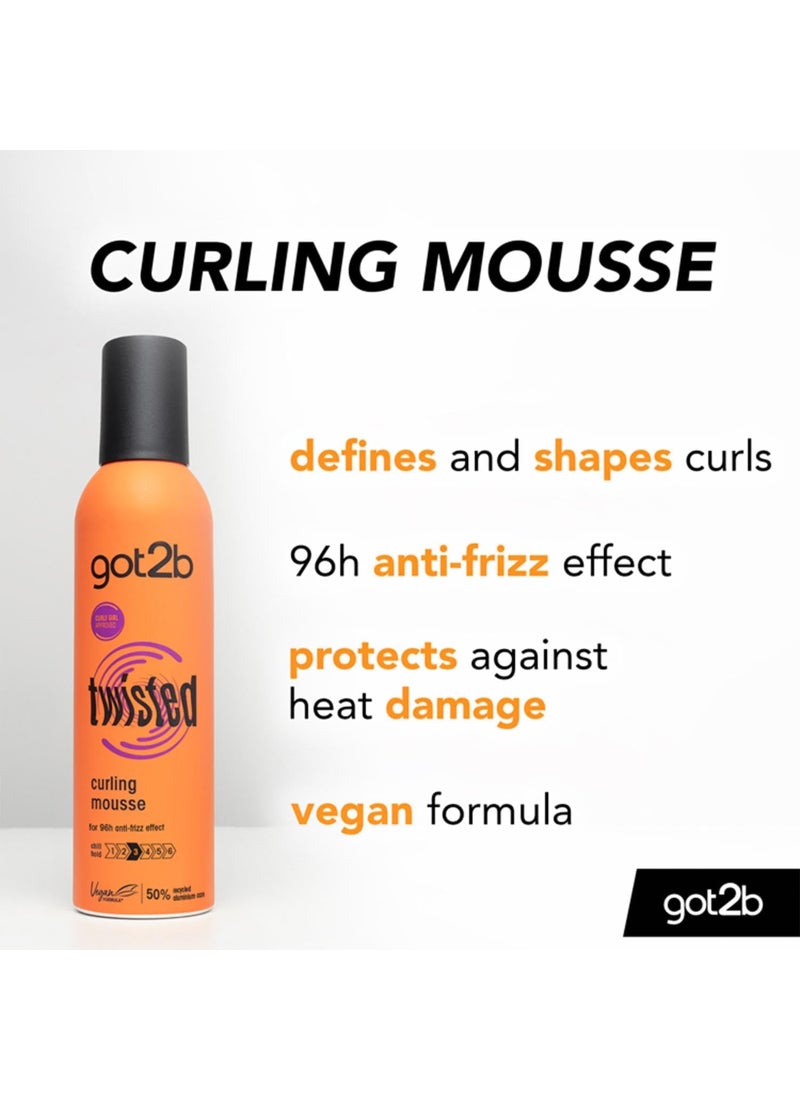 Got2b Twisted Curling Mousse 250ml - Image 4