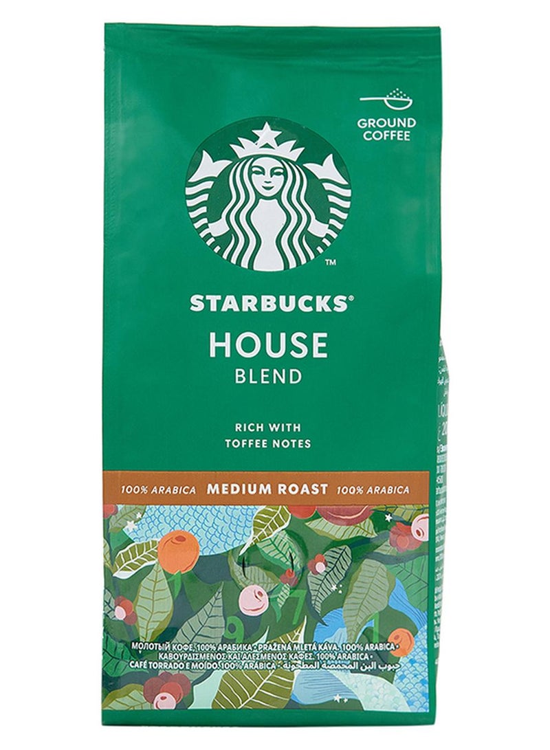 Starbucks House Blend Medium Roast Coffee 200grams - Image 1