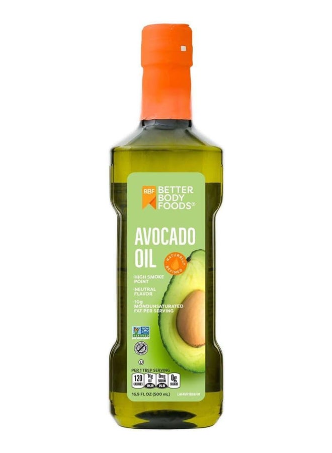 BetterBody Foods Avocado Oil High Smoke Point Neutral Flavor - 500ml 500ml - Image 1