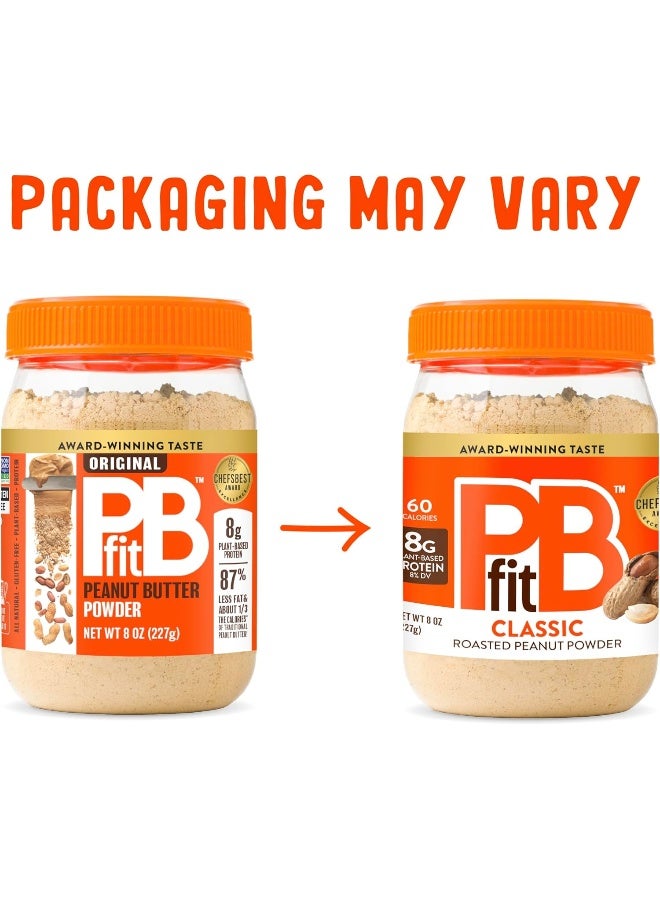 BetterBody Foods Classic Roasted Peanut Powder Classic 8 Oz Packaging May Vary - Image 2
