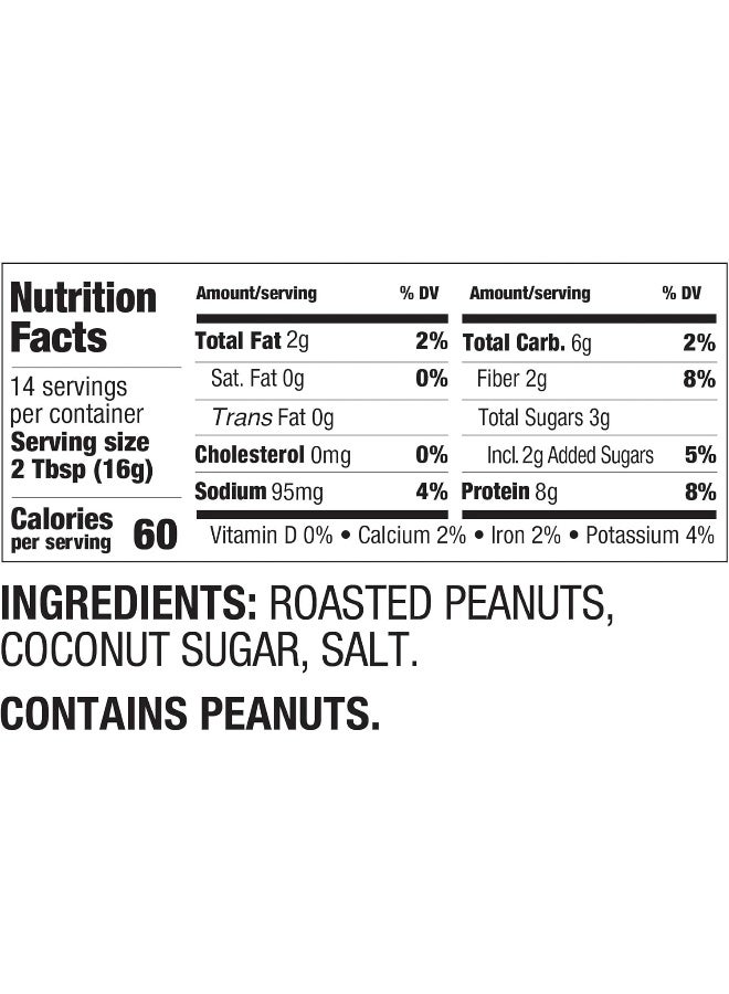 BetterBody Foods Classic Roasted Peanut Powder Classic 8 Oz Packaging May Vary - Image 3