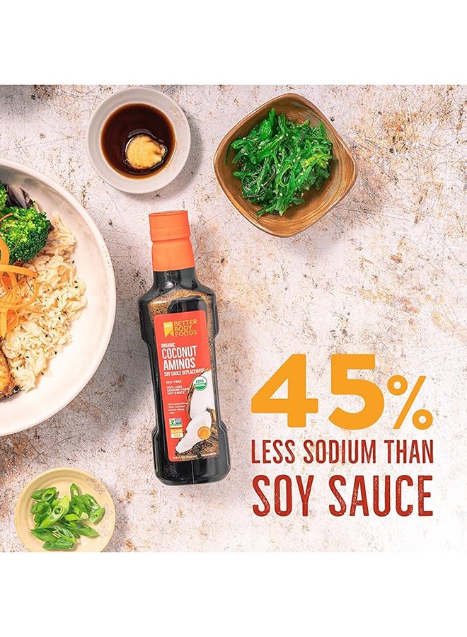 BetterBody Foods Organic Coconut Aminos Soy Sauce Replacement 45% Less Sodium Than Soy Sauce Soy Free Gluten Free 500Ml - Image 3