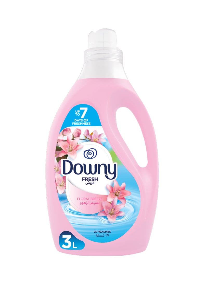 داوني منعم الأقمشة العادي برائحة الزهور سعة 3 لترات - Image 1