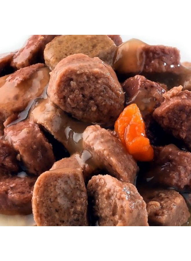 Plaisir Cats Chunks In Gravy Beef And Turkey Pouch 100grams  - Image 3