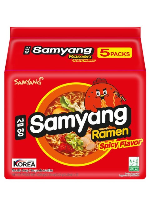 Ramen Spicy 120grams Pack of 5