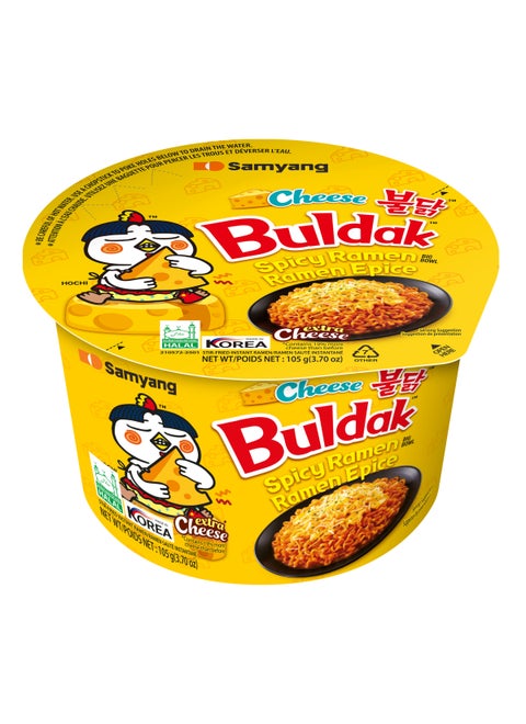 Buldak Ramen Cheese Big Bowl 105grams
