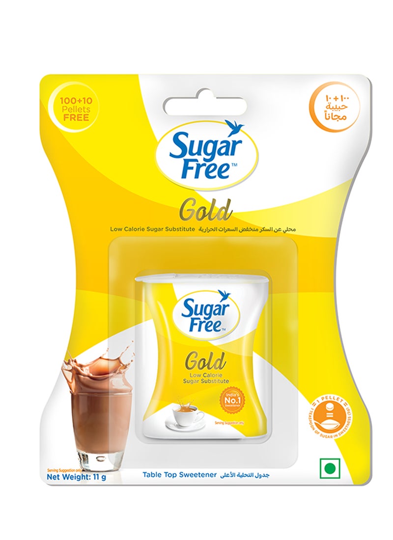 Sugar Free Gold Pallets 100+10 Pallets Free 11grams  - Image 1