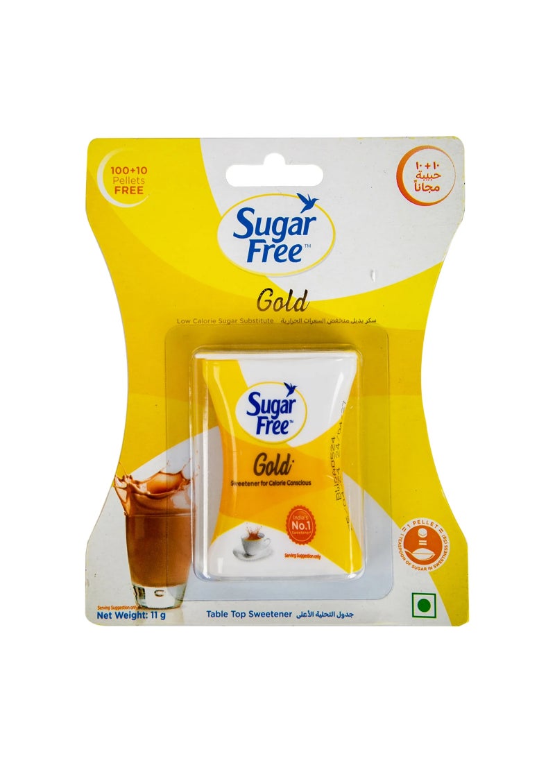 Sugar Free Gold Pallets 100+10 Pallets Free 11grams - Image 1