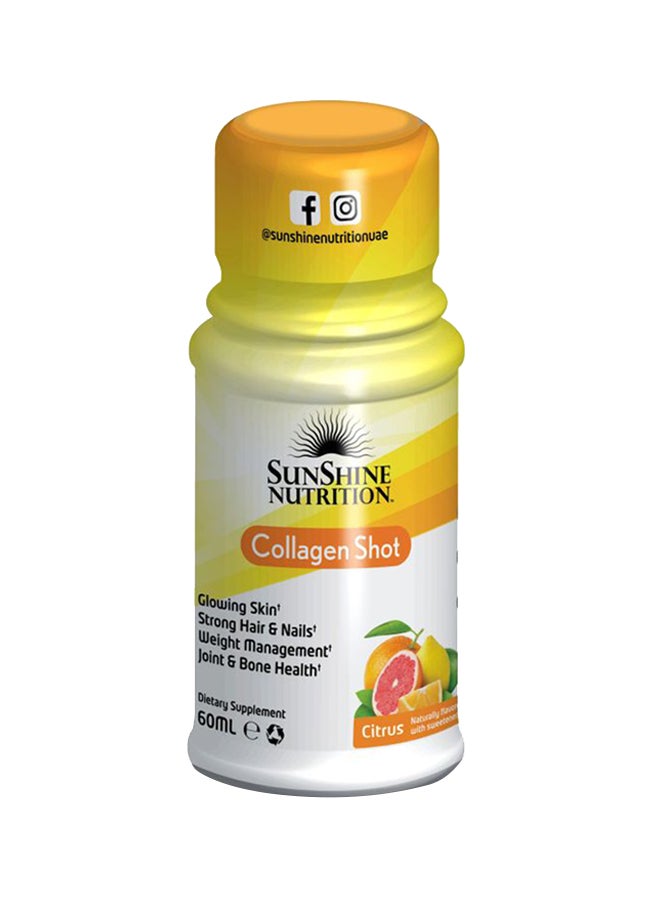 Sunshine N Collagen Shots Citrus- 12 Pcs - Image 2