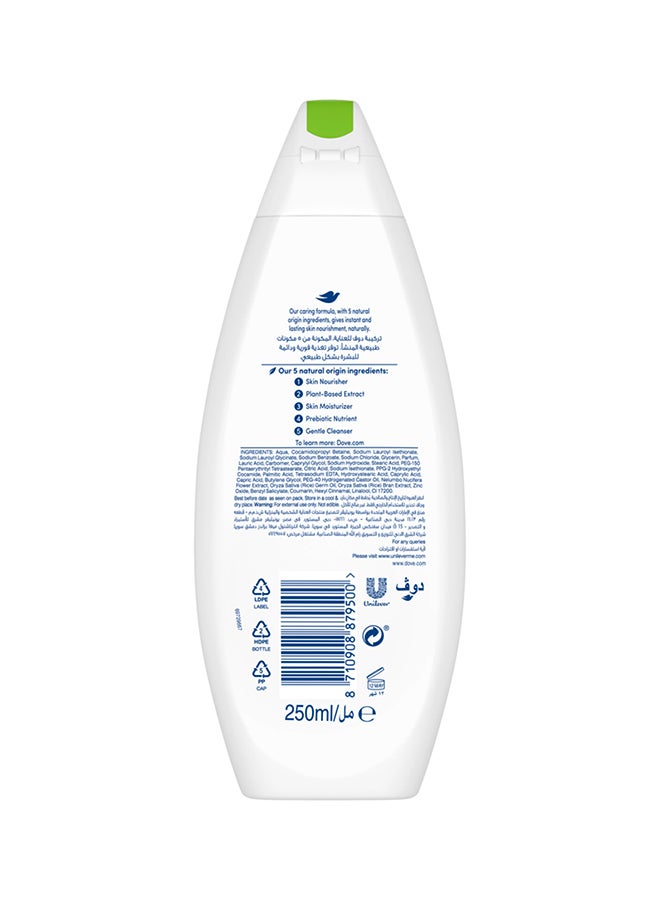 Dove Care By Nature Lotus And Rice Water Glowing Body Wash 250.0ml  - Image 2