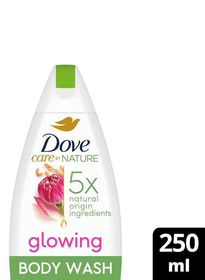 Dove Care By Nature Lotus And Rice Water Glowing Body Wash 250.0ml  - Image 3