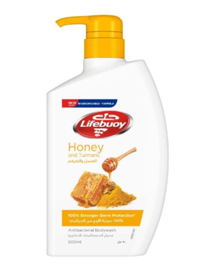 Lifebuoy Honey And Turmeric Body Wash 500ml  - Image 1