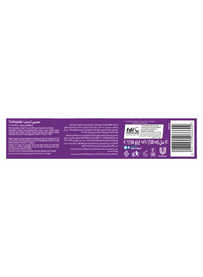 Closeup - Triple Fresh Gel Toothpaste Eucalyptus Freeze 120ml - Image 1