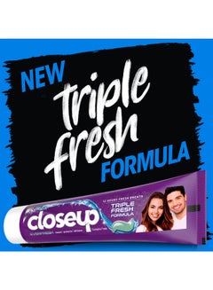 Triple Fresh Gel Toothpaste Eucalyptus Freeze 120ml - pnsku/N34338768A/45/_/1715843986/f572b178-d13d-4e5a-87c4-4234cd0ea089